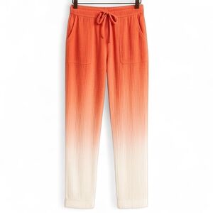 YOUNG FABULOUS & BROKE Francesca Joggers Women Ombre Crinkle‎ Cotton Resort Boho